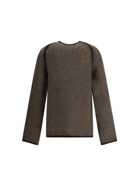 Moherowy sweter Our Legacy brązowy