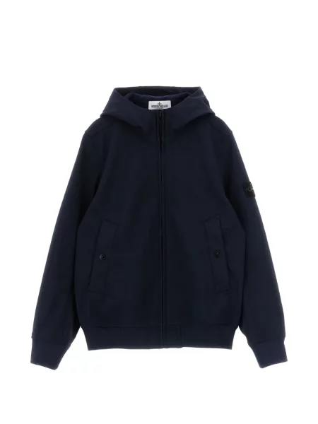 Kurtka dziecięca Stone Island niebieska