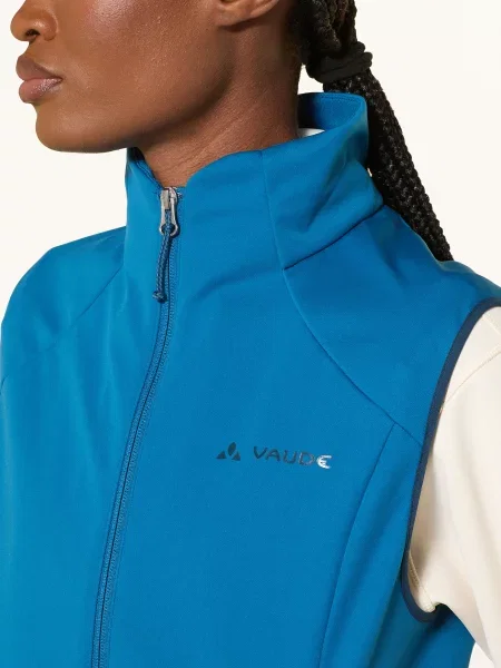 Vaude Kamizelka Softshellowa Everhike blau niebieska