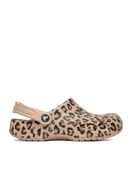 Šľapky Crocs C-BAYA SEASONAL PRINTED CLOG Hnedá béžová
