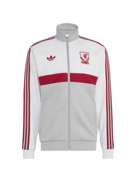 Geacă Adidas cu broderie alb