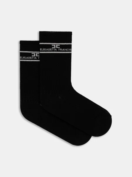 Elisabetta Franchi șosete negru