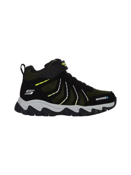 Členkové topánky Skechers čierna