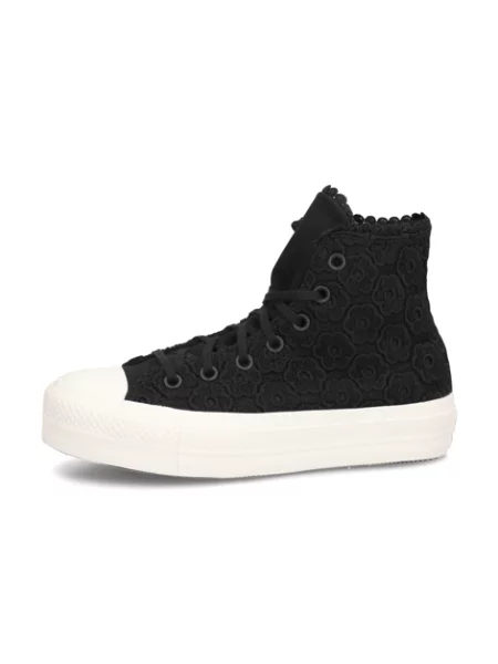 Tenisky Converse Chuck Taylor All Star na platformě černé