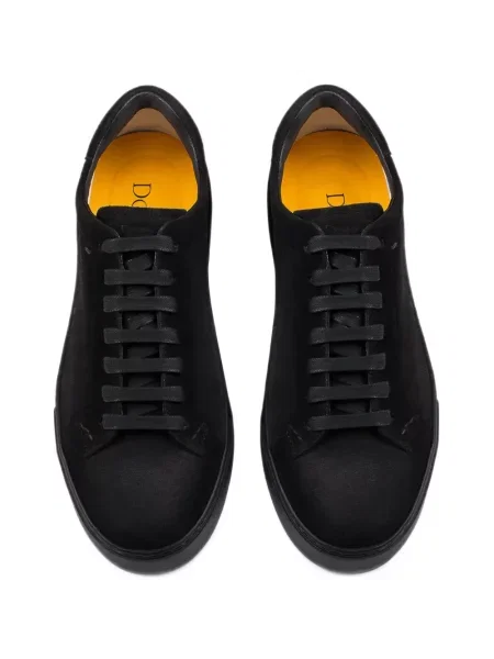 Sneakers Doucal's σουέντ μαύρο