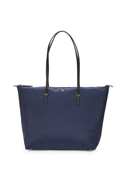 Shopper kabelka Lauren Ralph Lauren modrá