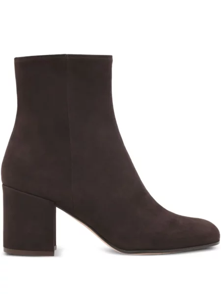 Botine Gianvito Rossi din piele de căprioară