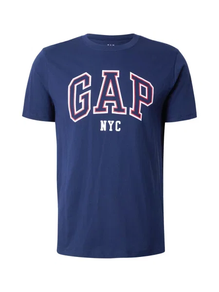 GAP Tricou NYC CITY bleumarin / roșu alb
