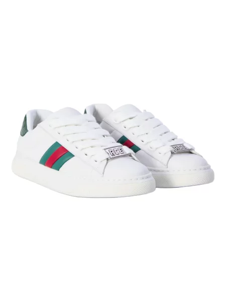Sneakersy Gucci Ace skórzane białe