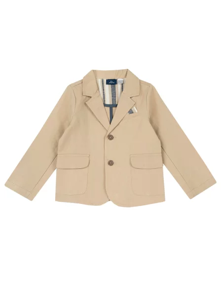 Дитячий Піджак Chicco льон/бавовна бежевий