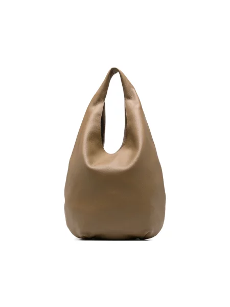 Shopperka A.p.c. skórzana brązowa