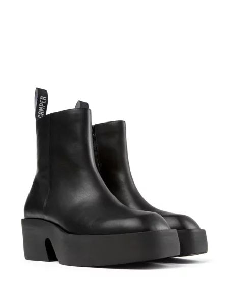 Cizme scurte Camper din piele negru