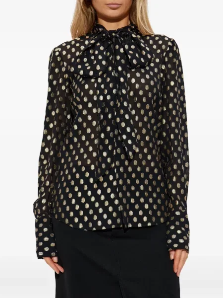 Cămașă Dsquared2 cu buline negru