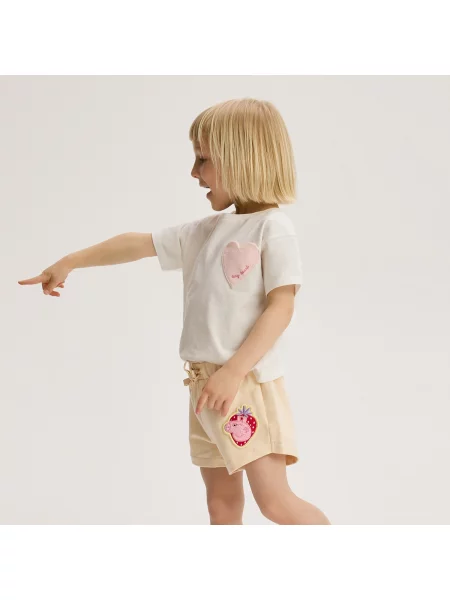 Reserved Peppa malac rövidnadrág testszínű