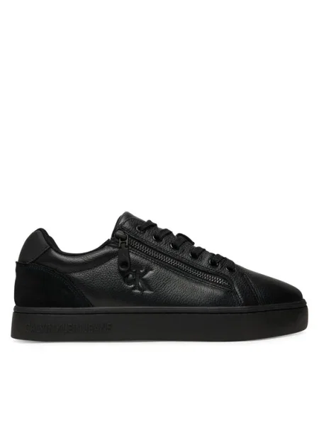 Calvin Klein Jeans Sneakersy Classic Cupsole Zip Low In čierna