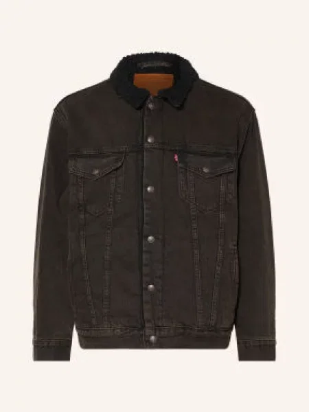 Levi's® Džínová Bunda S Umělou Kožešinou 48 browns