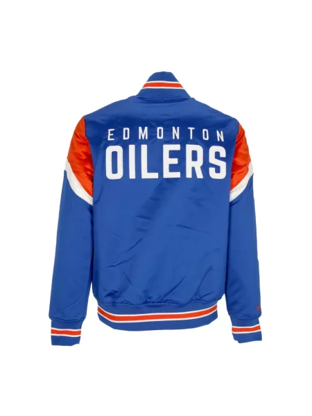 Kurtka bomber Mitchell & Ness niebieski