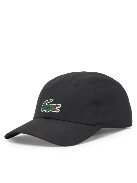 Kšiltovka Lacoste black černá