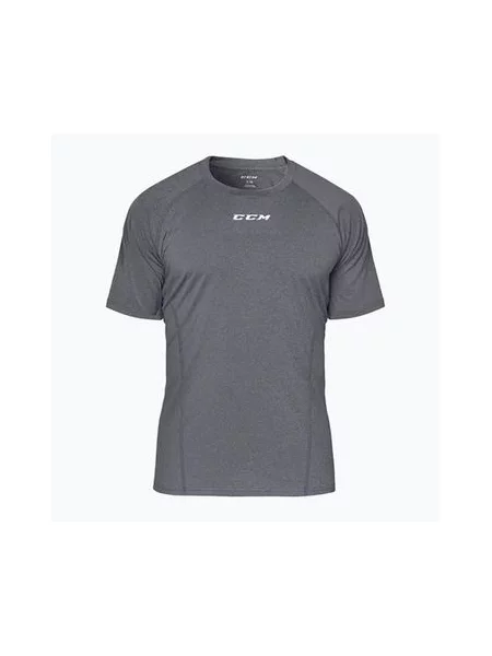 Футболка CCM Ribano Performance Loose Fit SR grey сіра
