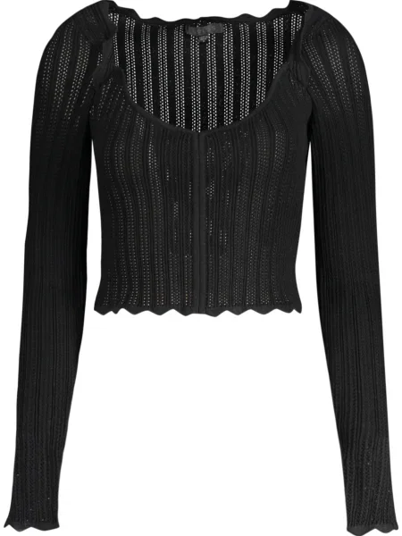 Pulover Guess Jeans negru