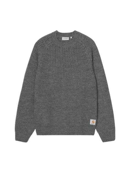 Sweter Carhartt Wip wełniany szary