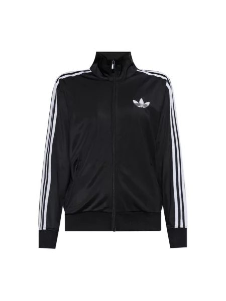 Bluza rozpinana Adidas Originals ze stójką czarna