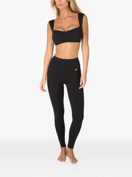 Leggings Amada Wear cu talie înaltă negru
