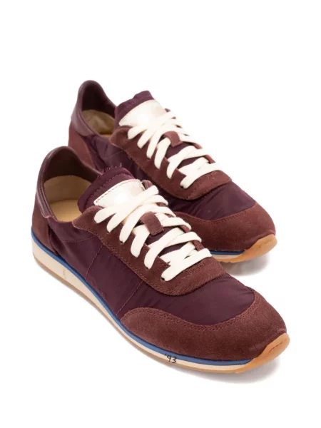 Sneakerși Patrizia Pepe din piele de căprioară maro