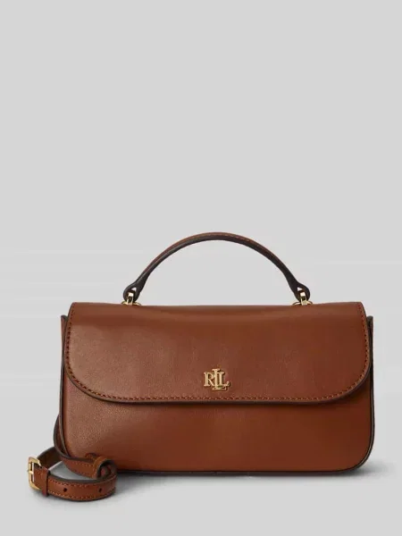 Lauren Ralph Lauren portfel skórzany brązowy