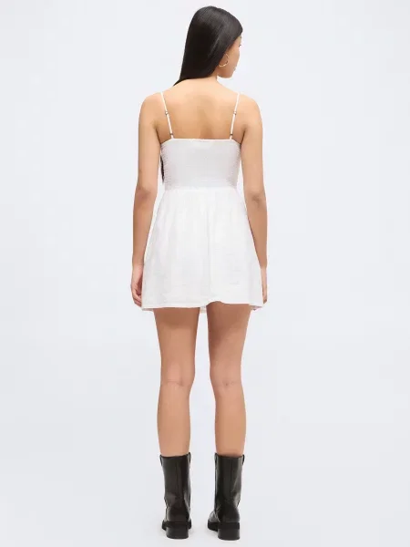 HOLLISTER Rochie de vară alb