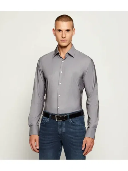 BOSS BLACK Cămașă negru