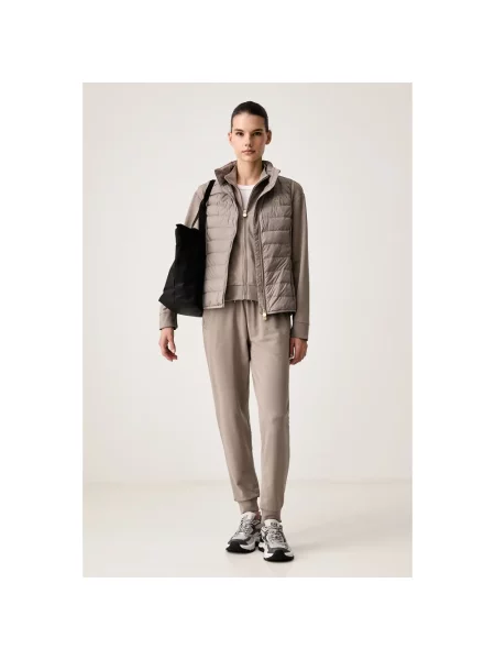 Ocieplana kamizelka Emporio Armani Ea7 brązowa