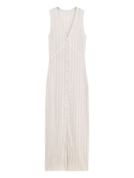 Rochie maxi Filippa K cu decolteu în V de costum