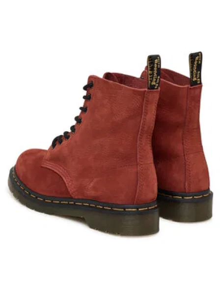Dr. Martens Šněrovací kozačky Pascal' červená