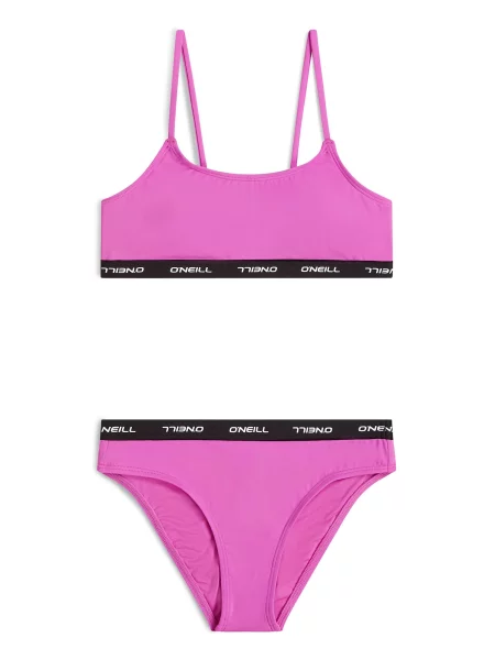 O'NEILL Costum de baie două piese fucsia / negru alb