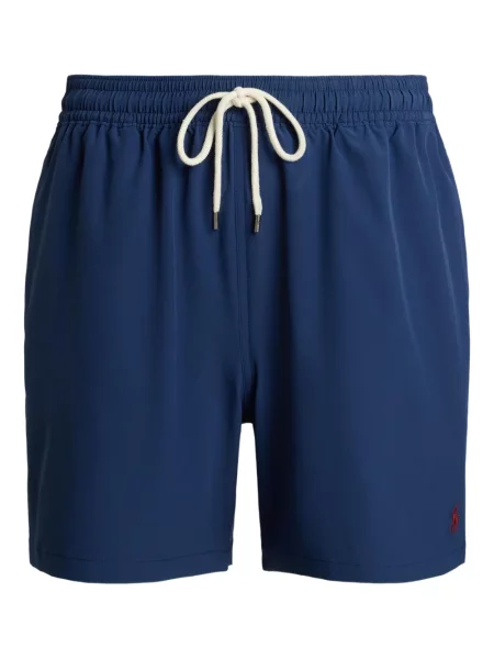 Satynowa koszula Polo Ralph Lauren w paski z nadrukiem brązowa