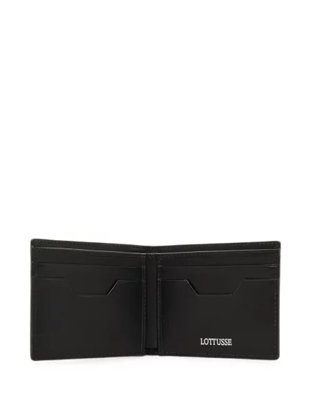 Portofel Lottusse din piele negru