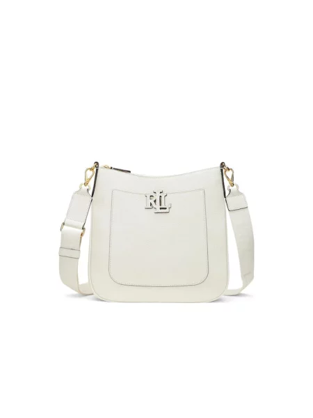 Torebka crossbody Ralph Lauren biała