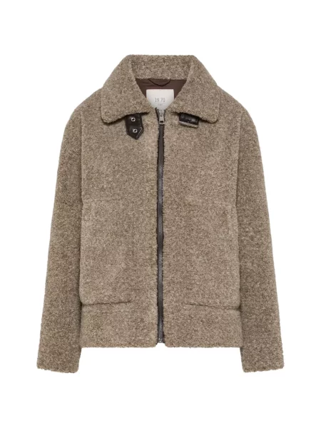 Gulerat geacă Seventy din fleece