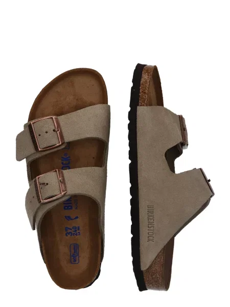 BIRKENSTOCK Saboți Arizona gri taupe bej