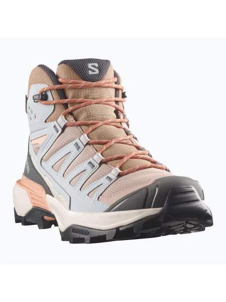 Încălțăminte de trekking pentru femei Salomon X Ultra MID GTX oxford tan/pearl blue albastru