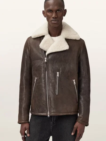 Шкіряна куртка Allsaints