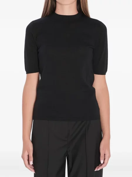 Tricou Max Mara de lână negru