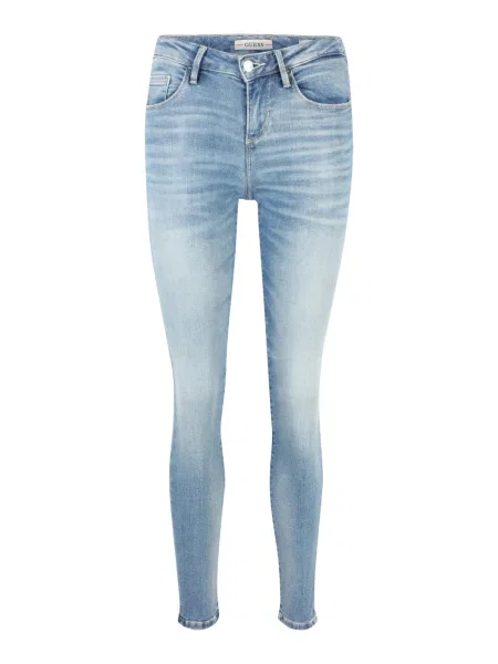Guess Blugi Annette Skinny Fit albastru