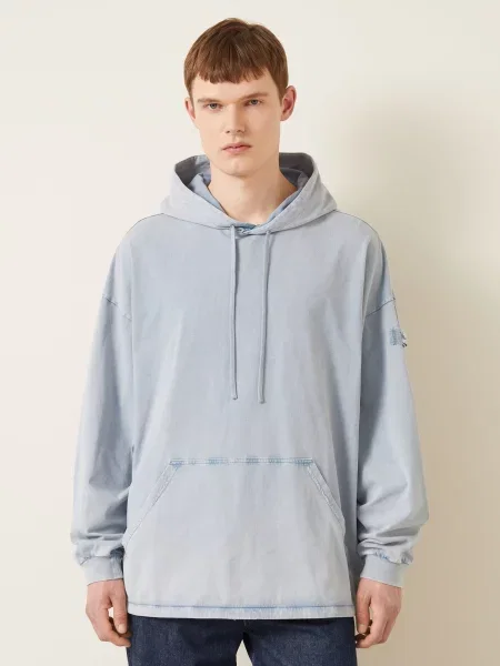 Marni Mikina S Kapucí tmavě modrá