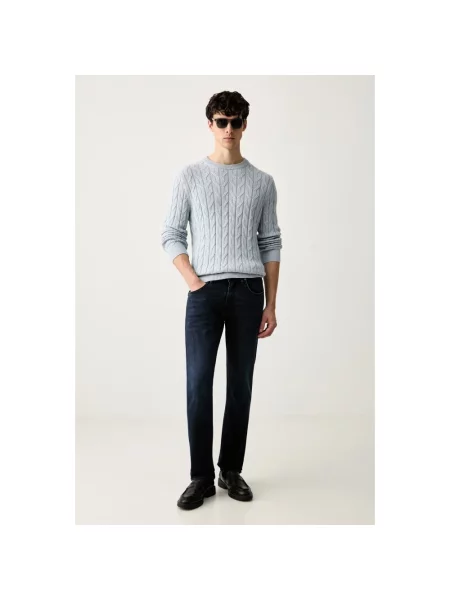 Karl Lagerfeld jeansy regular niebieskie