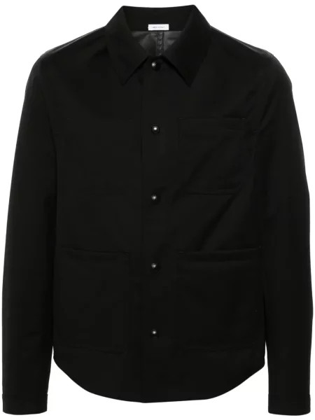 Geacă Thom Browne de lână negru