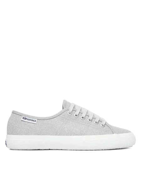 Teniși Superga Jersey Lame Leggera Low Top Argintiu