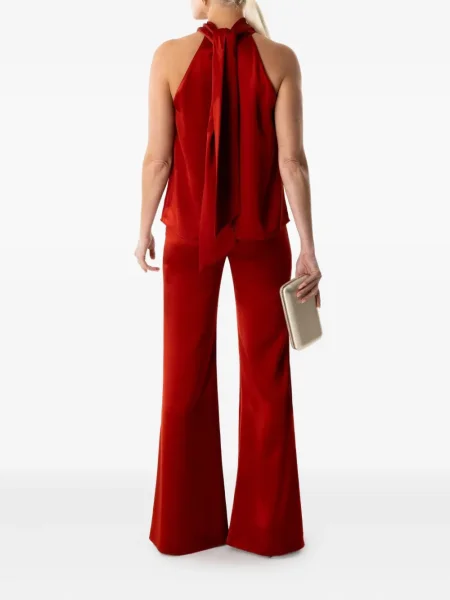 Pantaloni Galvan London din satin