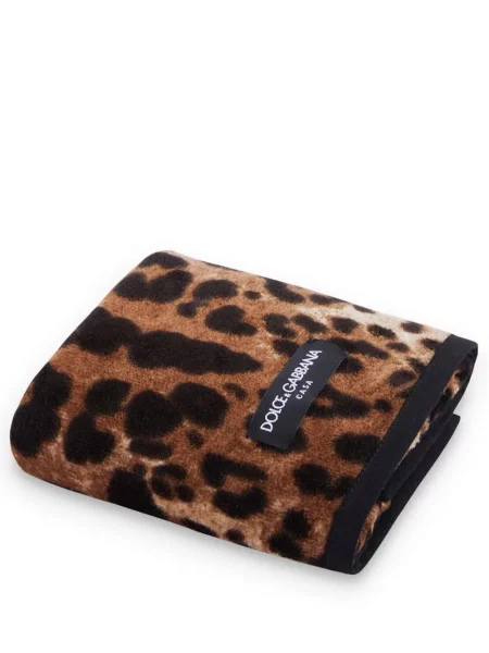 Хавлиени халат Dolce & Gabbana черно